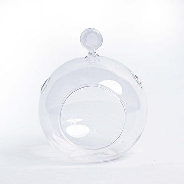 Glass Christmas Ball - Pinecone and Reindeer Moss