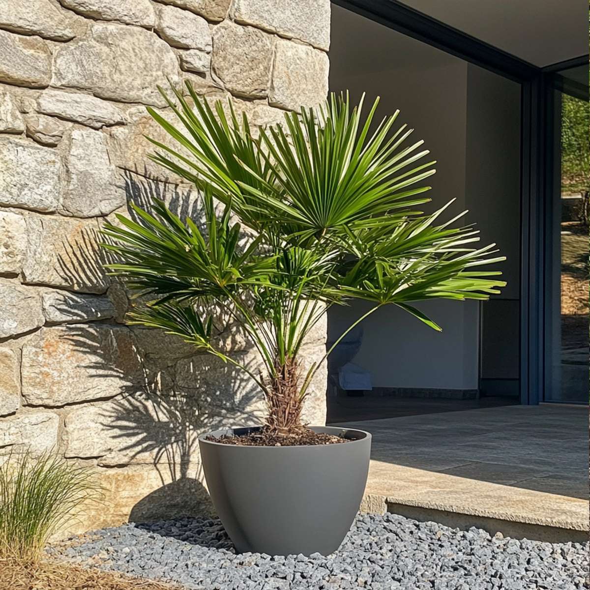 Chamaerops humilis - Inclusief plantenvoeding