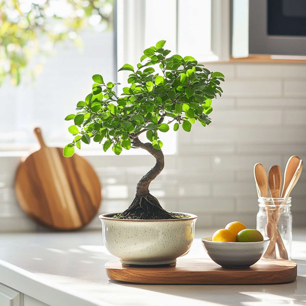 Bonsai 'Zelkova' - S-vormig - M