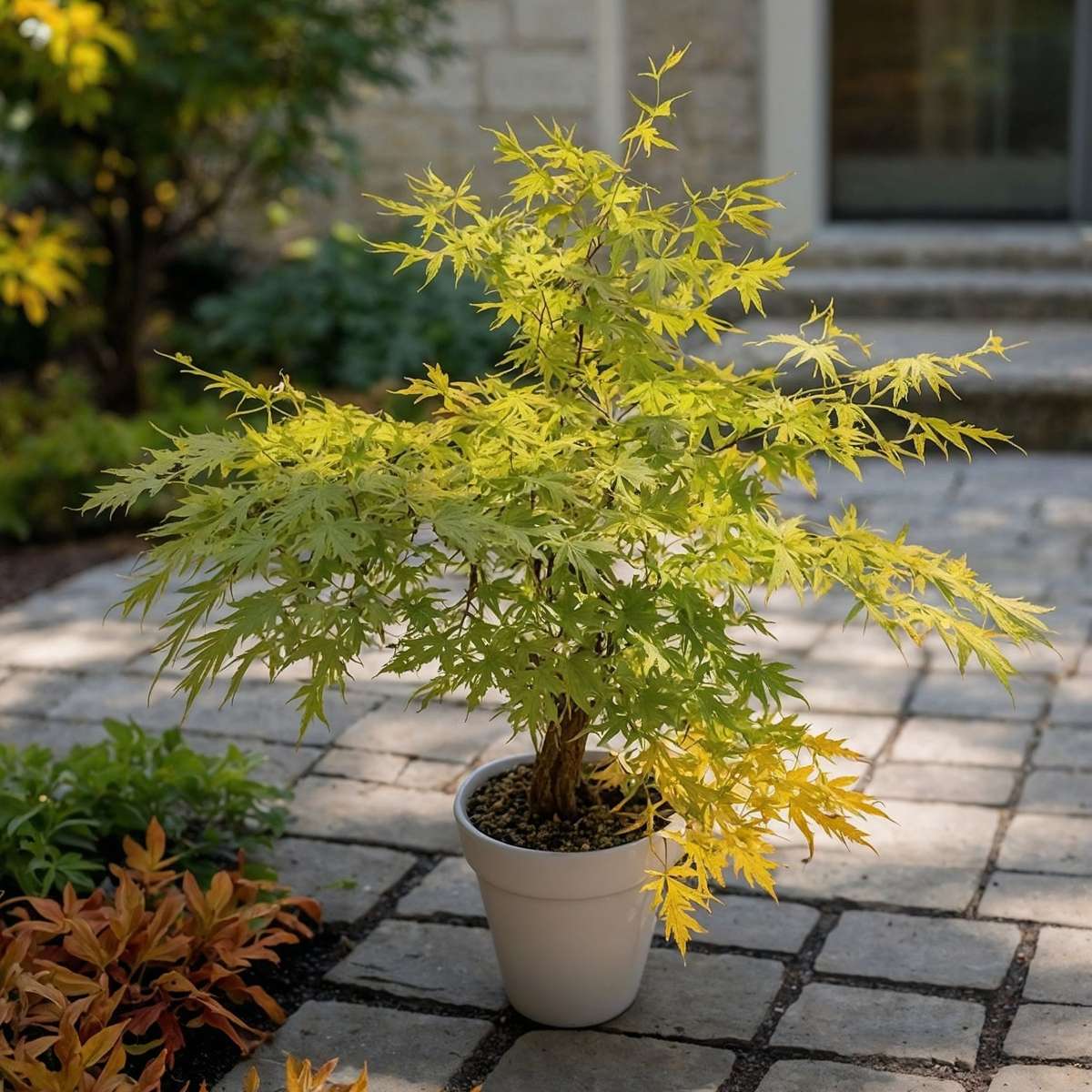 Acer palmatum 'Orange Lace' - Japanse esdoorn