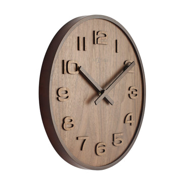 Wall clock - 35 cm - Wood - 'Wood Wood Medium'