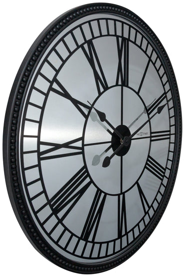 NeXtime Clocks Cleopatra mirror wall clock, 56 cm with reflective mirror finish, stylish decorative timepiece for wall decor.