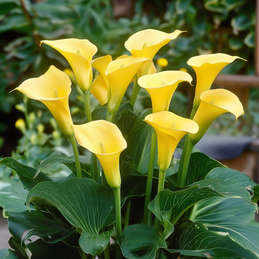 Calla 'Ruby' - Aronskelk - Geel