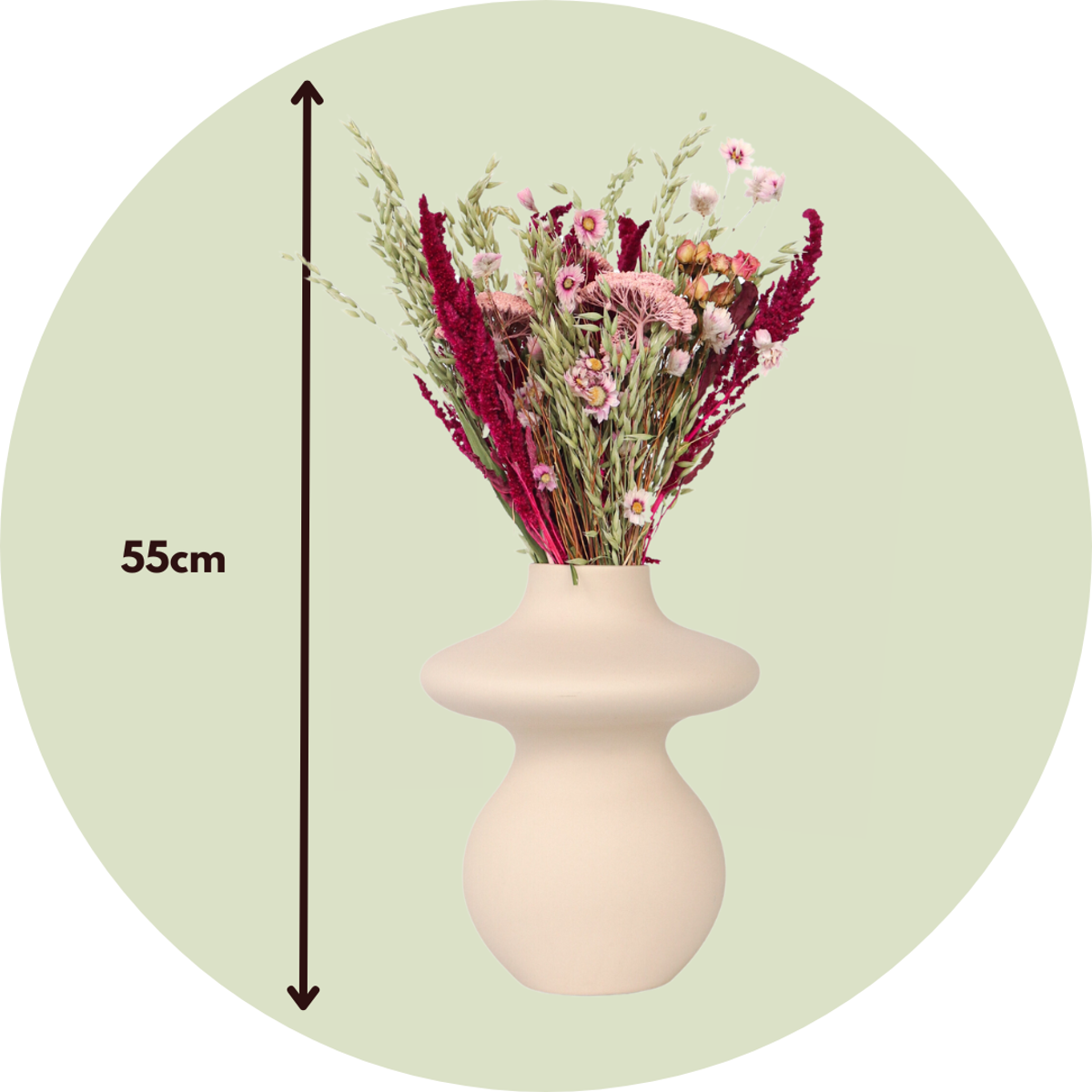 Boeket 'Lucky Love' - Droogbloemen