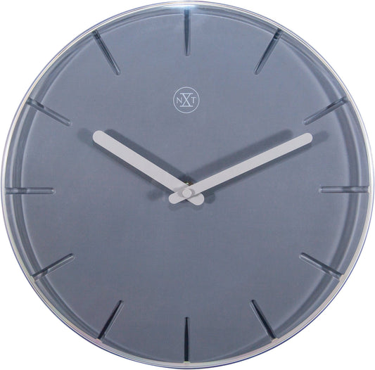 NeXtime Clocks Sweet wall clock, 29.5 cm plastic with colorful design, showing a cheerful and modern appearance.