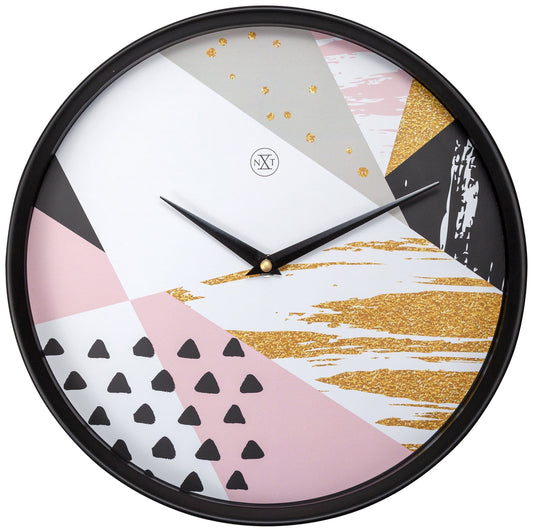 Wall clock - 30 cm - Plastic - 'Grace'