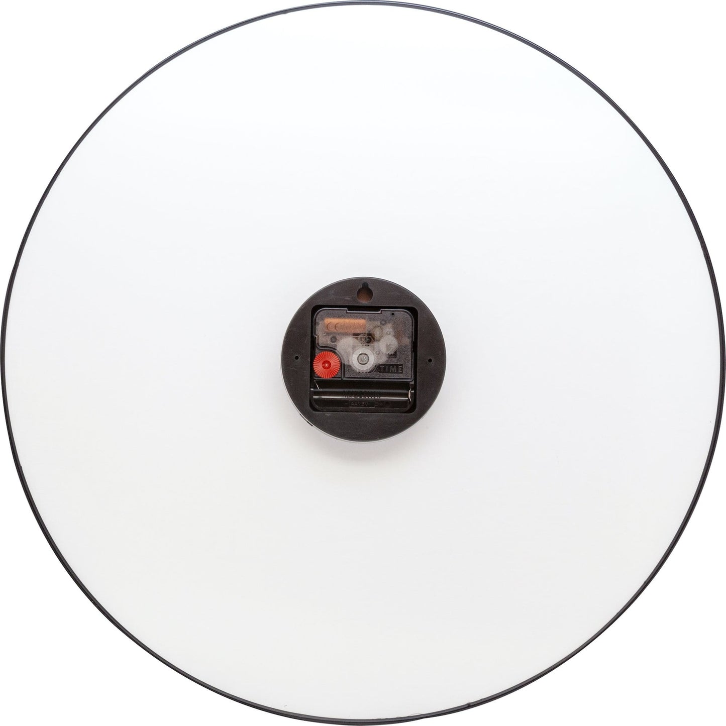 NeXtime Clocks Sax City wall clock, 40 cm, glass and metal design, featuring a modern cityscape motif on the clock face.