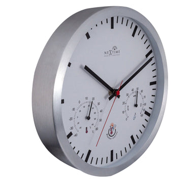 Station clock with Weatherstation - 25cm - Radio controlled