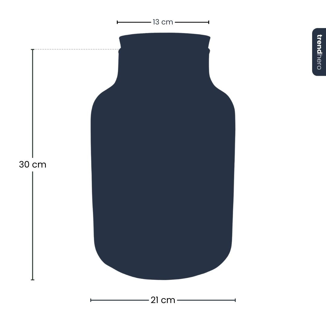 Terrarium bottle 'Milky' with LED-lighting - DIY Terrarium Online | Florazo