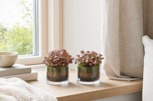 2x Fittonia Pink Tiger - Terrariumplant - Terrarium | Florazo hero