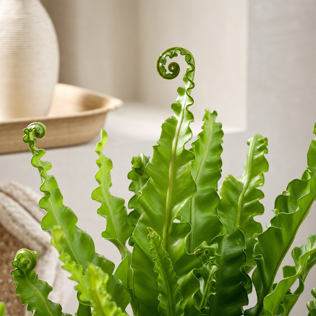 Asplenium nidus 'Crispy Wave' - Kamerplant | Florazo detail