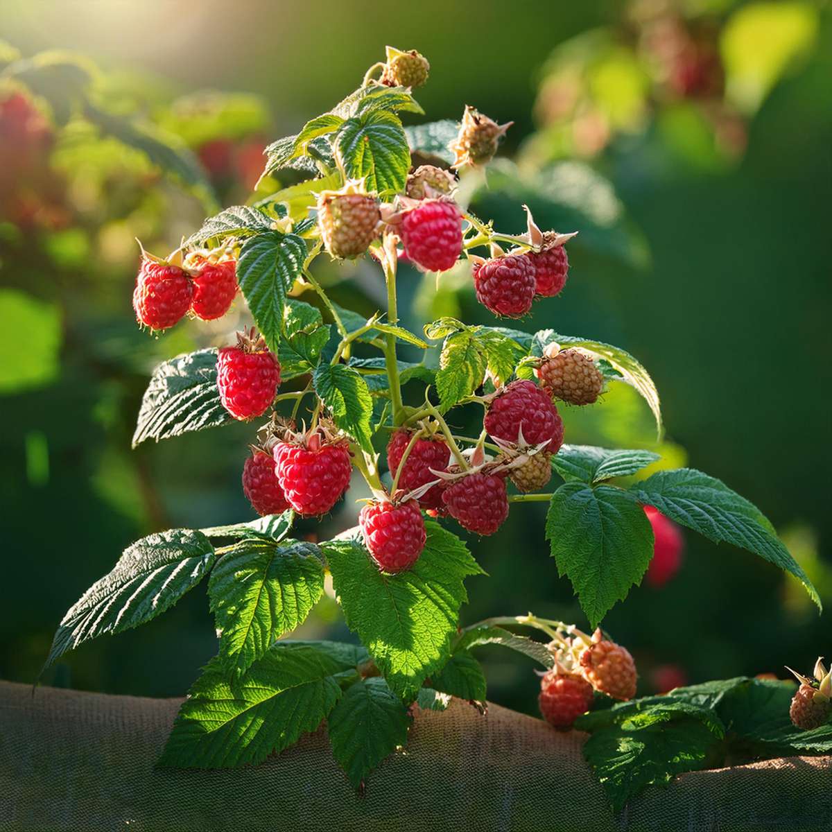 Rubus idaeus 'Malling Promise' - Set van 2 - Framboos