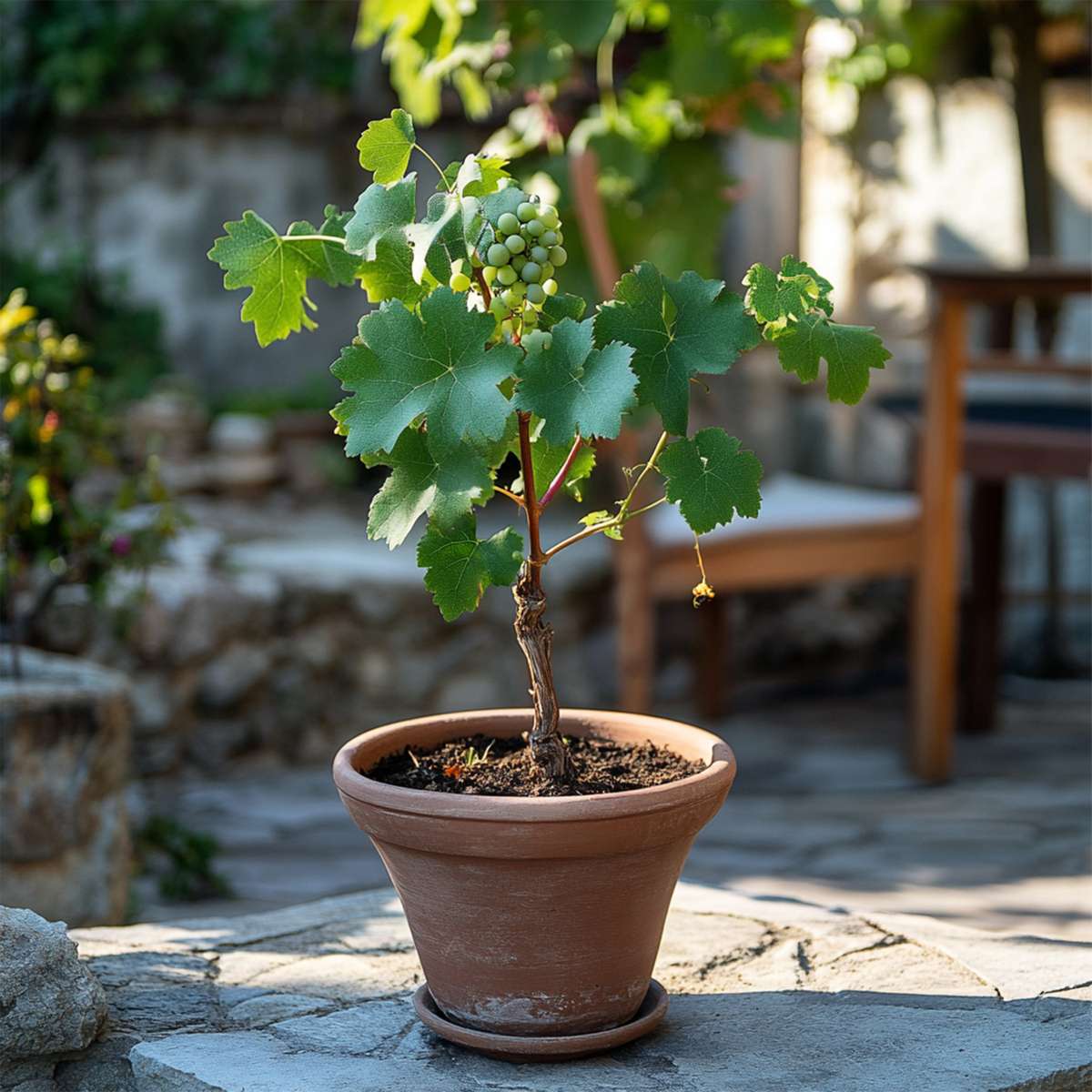 Druivenplanten - Set van 3 - Vitis Vinifera - Wit