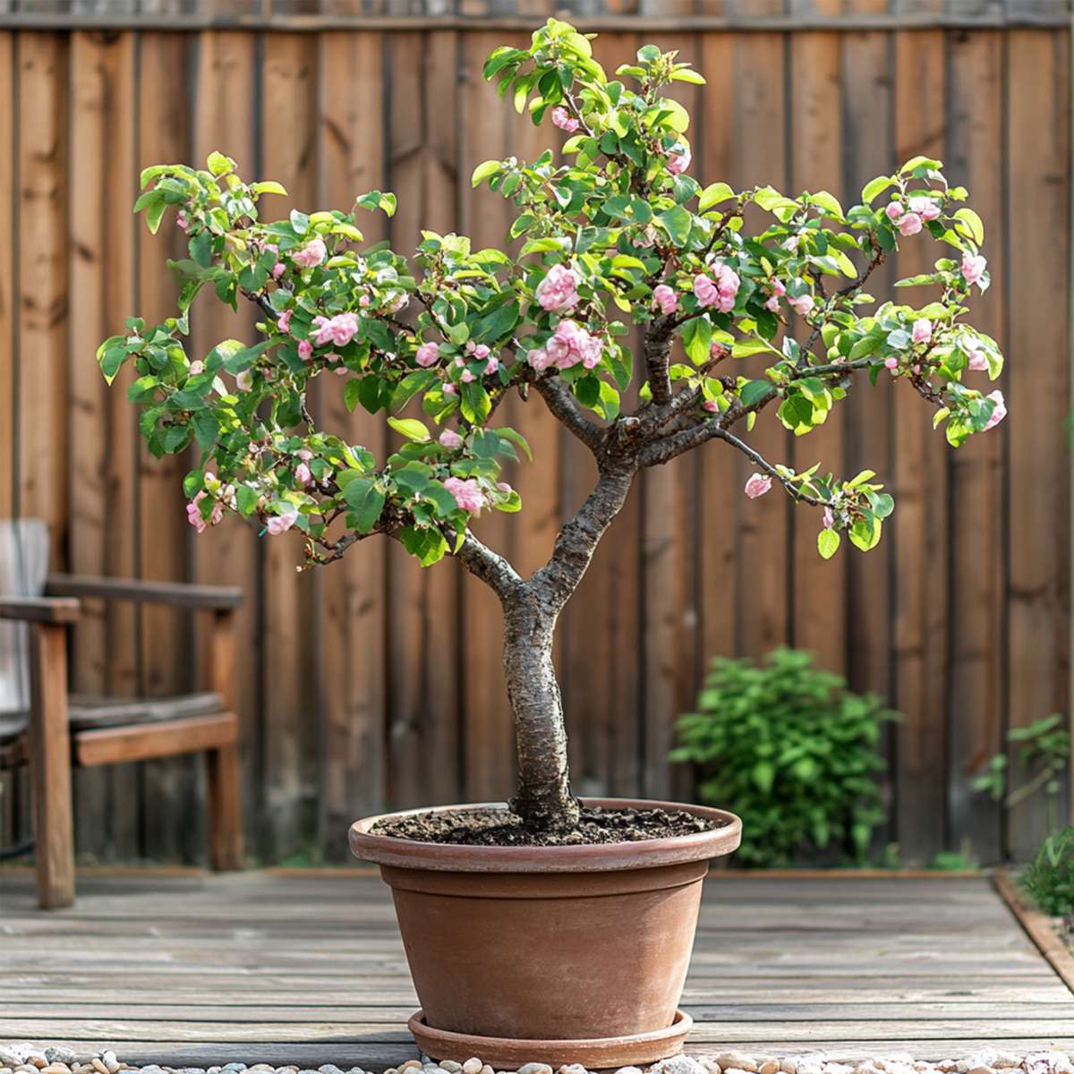 Prunus persica 'Bonanza'- Dwergperzikboom