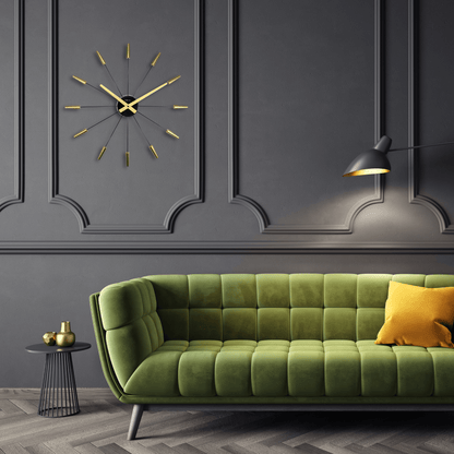 Vintage stainless steel Silent Wall clock by NeXtime Clocks, 58cm diameter with modern design and sleek finish.