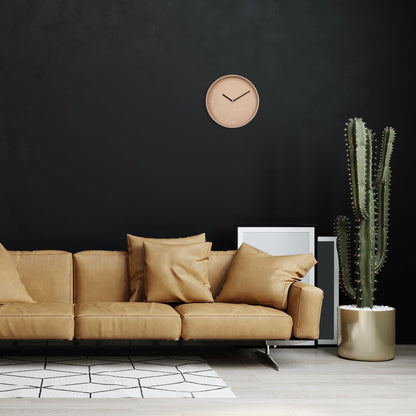 NeXtime Berlin wall clock, 30cm silent aluminium clock with modern design, suitable for home or office decor.