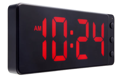 Table/Wall Clock 27.2x10.8x3cm-LED-ABS-NeXtime 'Digital Clock'