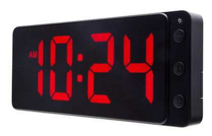 Table/Wall Clock 27.2x10.8x3cm-LED-ABS-NeXtime 'Digital Clock'