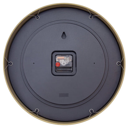 Wall clock 40cm-Silent-Metal-NeXtime 'Berlin L'