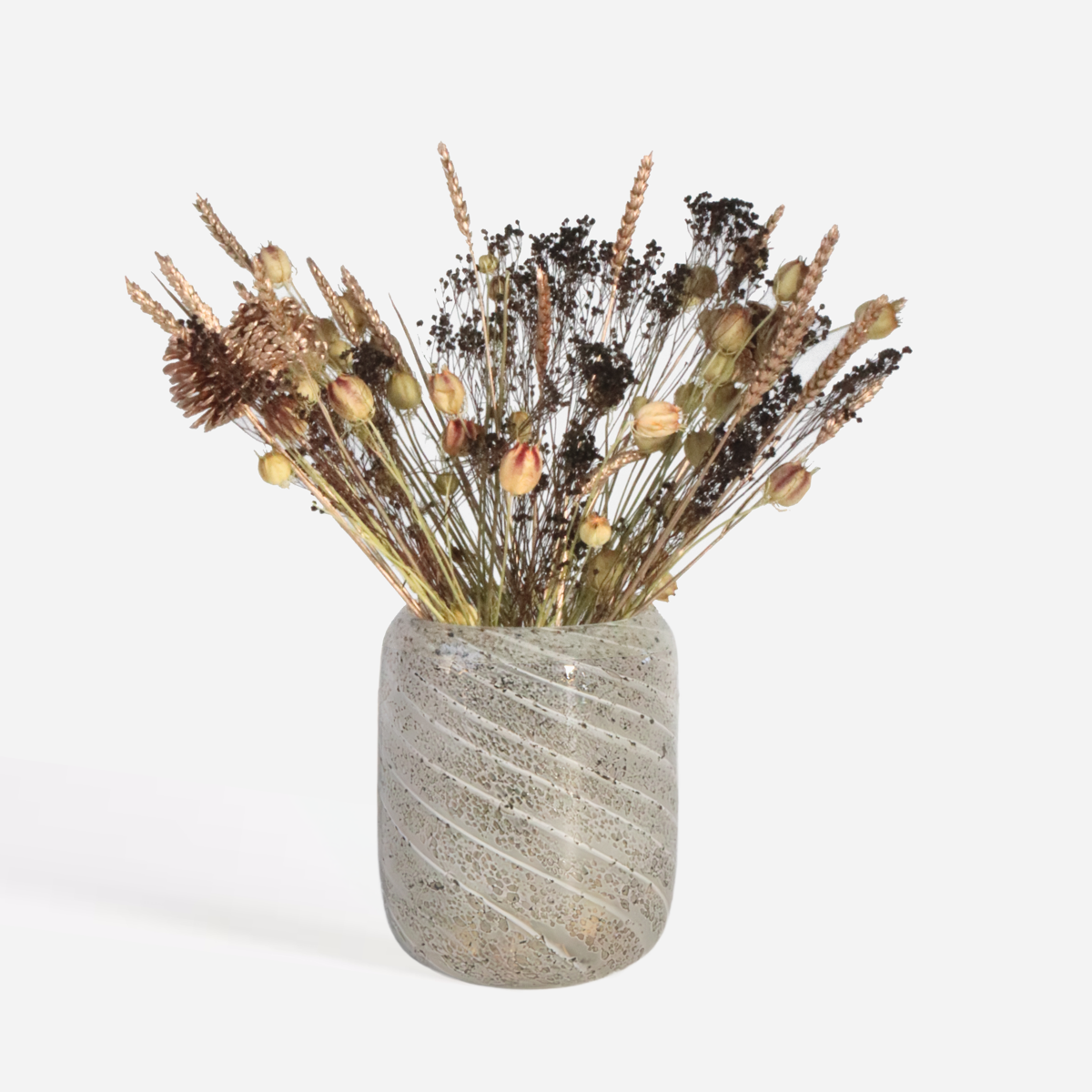 Boeket 'Loose Fit Drummer' - Droogbloemen