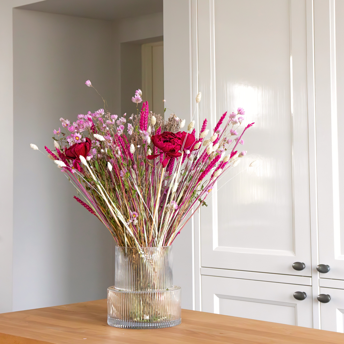 Boeket 'Large Flourish Love' - Droogbloemen