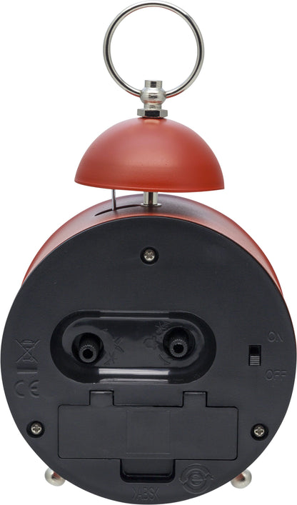 Alarm clock -  16 cm - Metal - Loud Alarm- 'Single Bell'