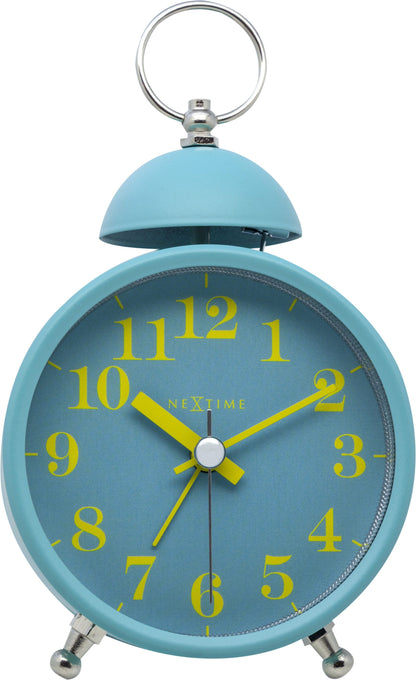 Alarm clock -  16 cm - Metal - Loud Alarm- 'Single Bell'