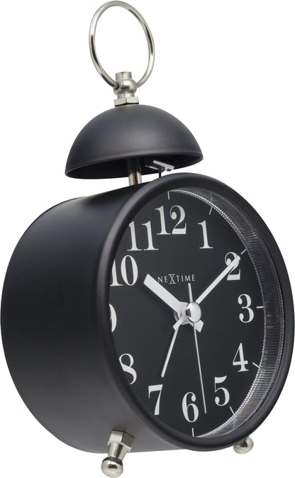 Alarm clock -  16 cm - Metal - Loud Alarm- 'Single Bell'