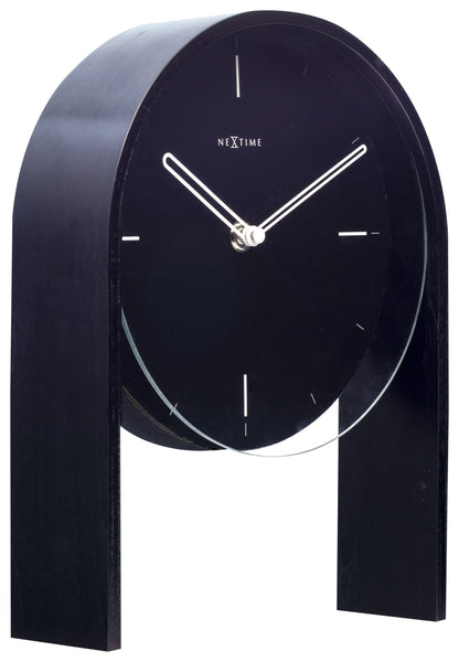 Table clock - 27 x 21 x 6,5 cm - Wood - 'Noa Table'