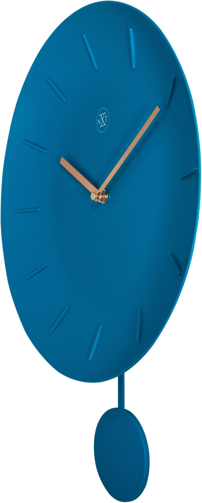 Wall clock -  30 cm - Plastic - 'Bowl'