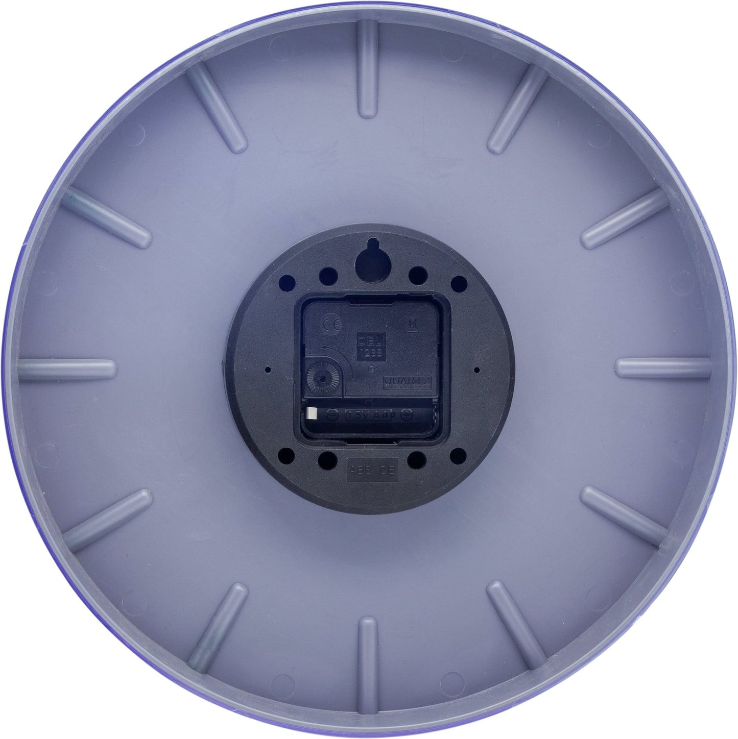 Wall clock -  29,5 cm - Plastic - 'Sweet'