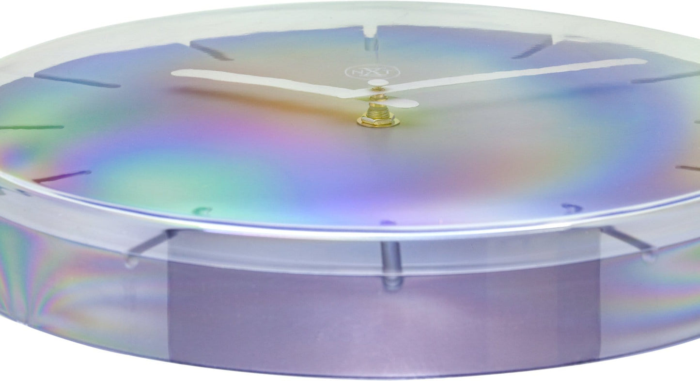 Wall clock -  29,5 cm - Plastic - 'Sweet'