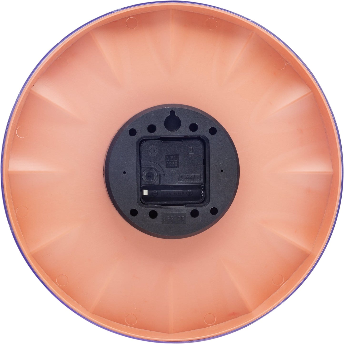 Wall clock -  29,5 cm - Plastic - 'Sweet'