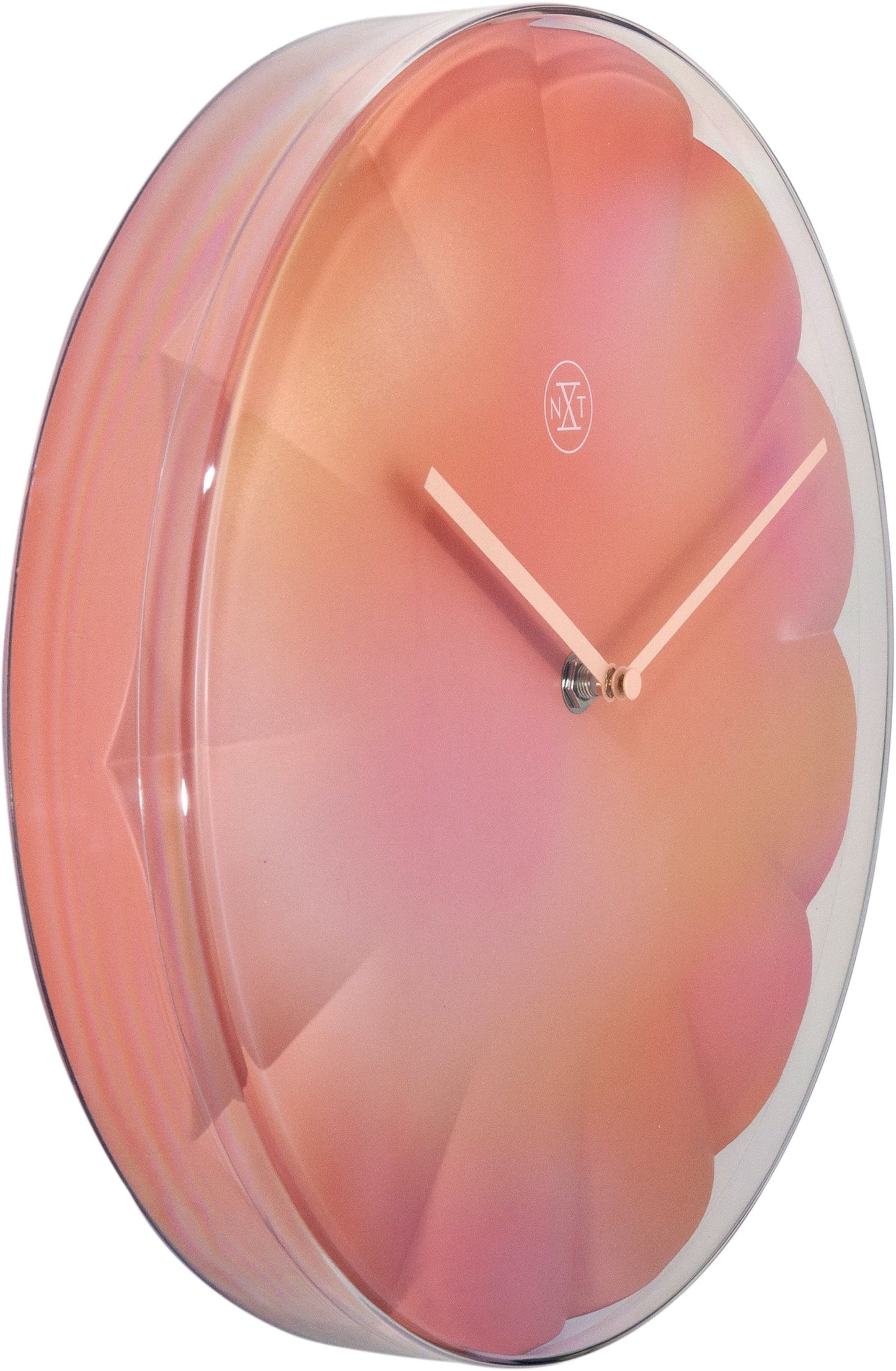 Wall clock -  29,5 cm - Plastic - 'Sweet'