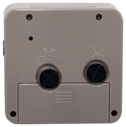 Alarm clock - 7.3 x 7.3 x 3.3 cm -  'Nathan'