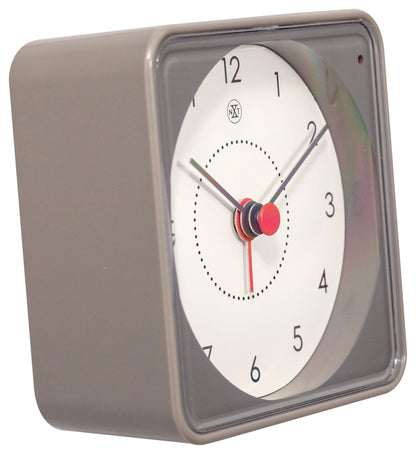Alarm clock - 7.3 x 7.3 x 3.3 cm -  'Nathan'