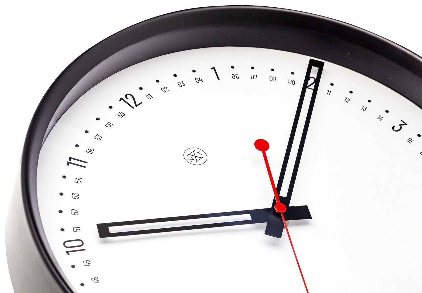 Wall clock -  30 cm - Plastic - 'Sweden'