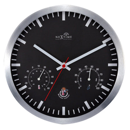 Station clock with Weatherstation - 25cm - Radio controlled