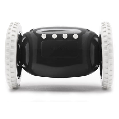 Clocky Black - Alarm clock on wheels
