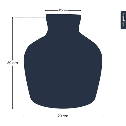 Silhouette of a Florazo NL DIY terrarium bottle with cork, showcasing a stylish glass container for creating miniature plant ecosystems.