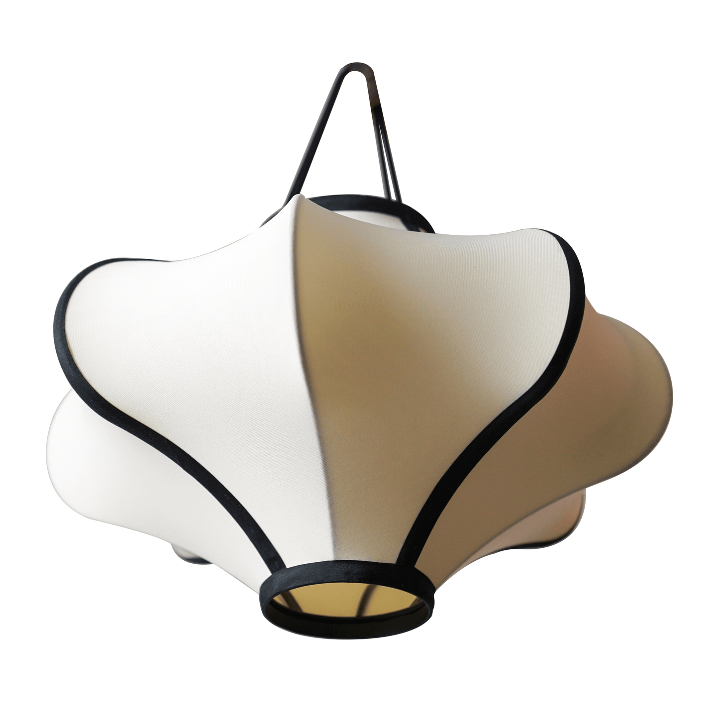 Lamp Shade 40cm-Lantern-Elastic Fabric-"Lumi"