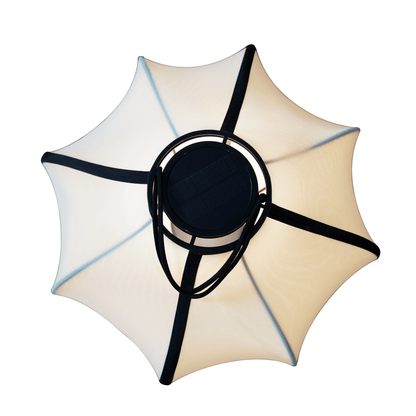 Lantern-style 40cm fabric lamp shade by NeXtime Clocks featuring elastic material and a classic lantern design.