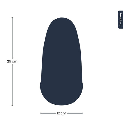 Egg - Glass bulb - Bell jar - Terrarium Bottle Garden ↑ 25 cm - Model: Egg